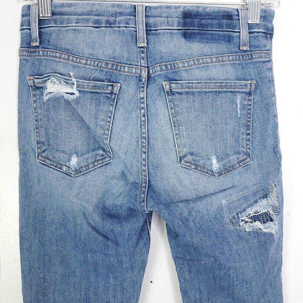 Flying Monkey Jeans Womens 25 Patchwork Skinny As… - image 7